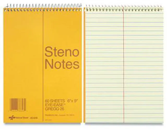 Alt view image 4 of 11 - National Pad,Steno,Gregg,60 Sh,Gn 36646
