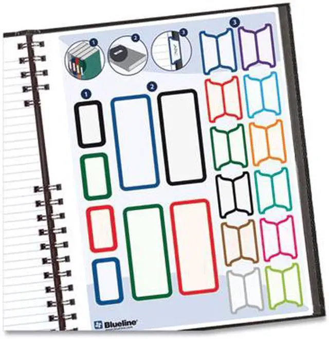 Alt view image 7 of 12 - Blueline NotePro Notebook 11 x 8 1/2 White Paper Black Cover 100 Ruled Sheets A10200BLK