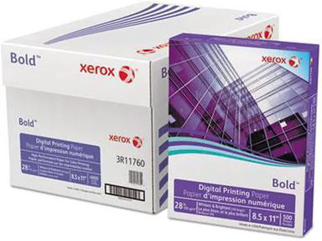 Alt view image 10 of 18 - Xerox Bold Digital Printing Paper 8 1/2 x 11 White 500 Sheets/RM 3R11760