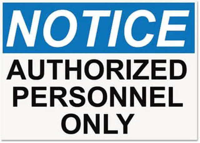 Alt view image 6 of 7 - Headline Sign Sign,Notc Authrz Only,Ast 5492