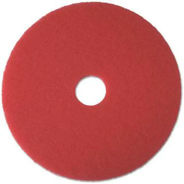 Alt view image 5 of 14 - Standard 15-Inch Diameter Buffing Floor Pads, Red BWK4015RED