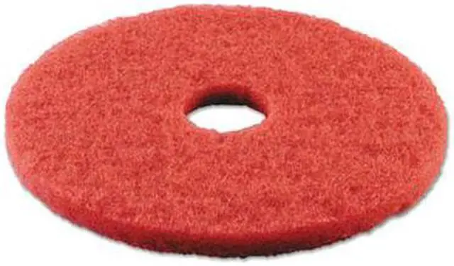 Alt view image 6 of 14 - Standard 15-Inch Diameter Buffing Floor Pads, Red BWK4015RED