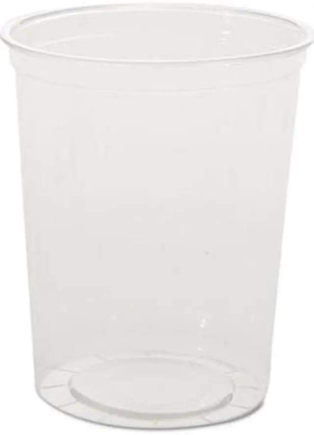Alt view image 2 of 4 - Wna Deli Containers, 32 Oz, Clear, 25/Pack, 20 Packs/Carton APCTR32