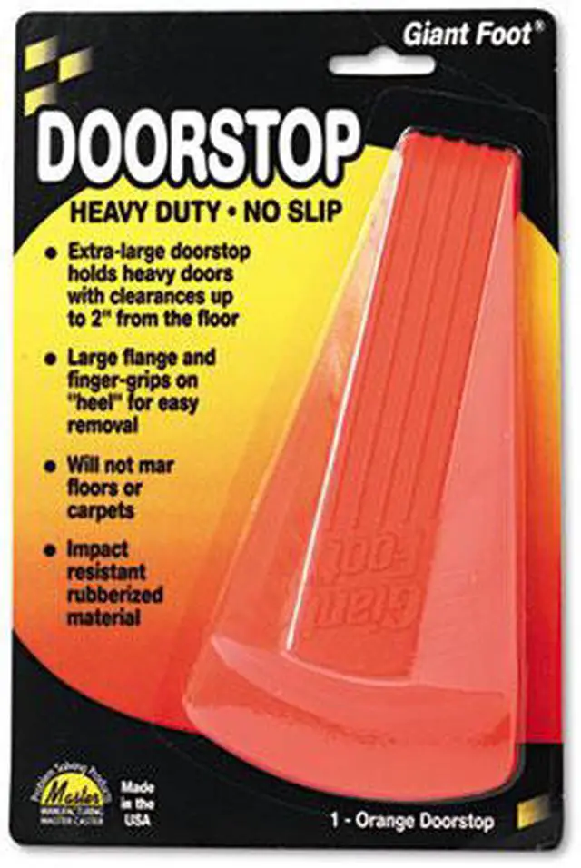 Alt view image 7 of 15 - Master Caster Doorstop,N-Slip,Giant,Oe 00965