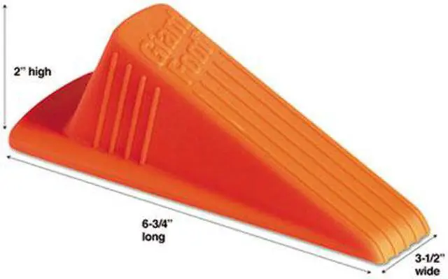Alt view image 8 of 15 - Master Caster Doorstop,N-Slip,Giant,Oe 00965