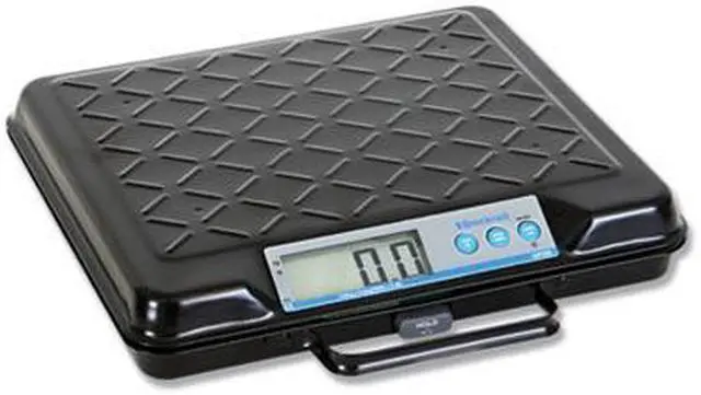 Alt view image 5 of 14 - Salter Brecknell GP250 Brecknell Electromechanical Digital Bench Scale - 250 Lb / 110 Kg Maximum Weight Capacity - Ribbed, Steel - Black
