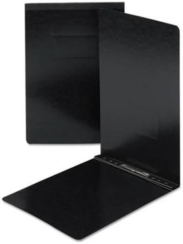 Alt view image 3 of 11 - Smead End Opening PressGuard Report Cover Prong Fastener Legal Black 81132