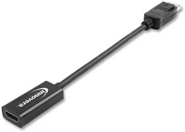 Alt view image 5 of 17 - Innovera Display Port-Hdmi Adapter, Display Port; Hdmi, 0.65 Ft, Black 30042
