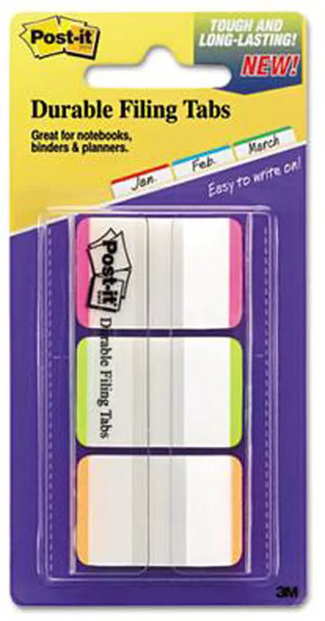 Alt view image 6 of 18 - Post-It Tabs Flag,Durable Filing,Ast 686LPGO