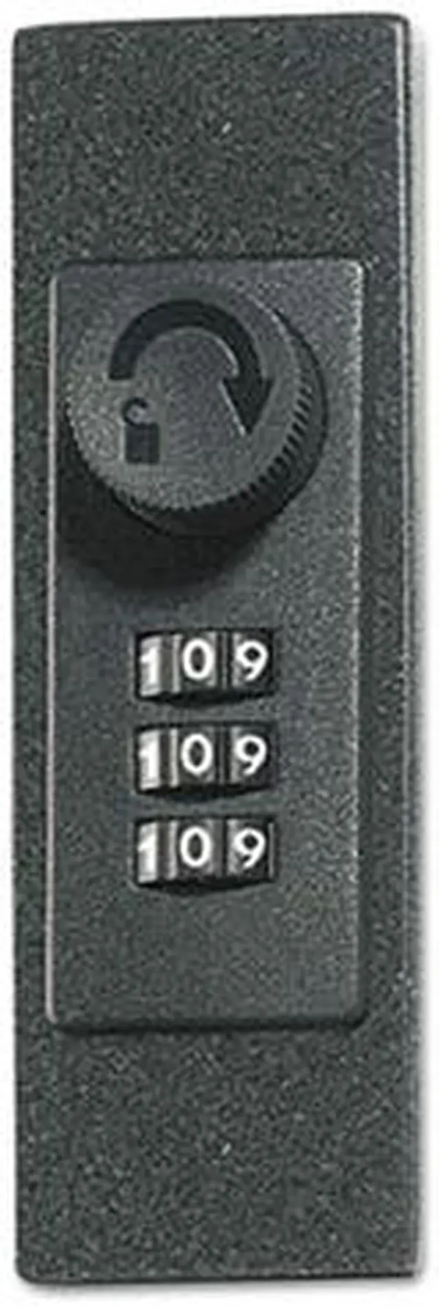 Alt view image 5 of 12 - Durable Locking Key Cabinet 36-Key Brushed Aluminum Silver 11 3/4 x 4 5/8 x 11
