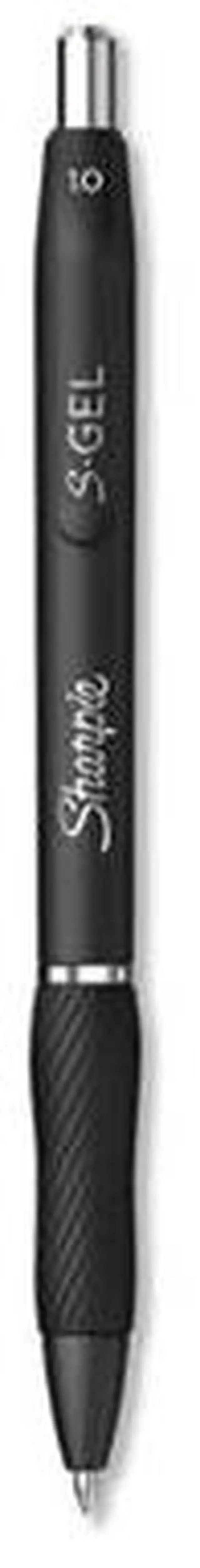 Alt view image 3 of 13 - Sharpie S-Gel S-Gel Retractable Gel Pen Bold 1 mm BLK Ink 2096149