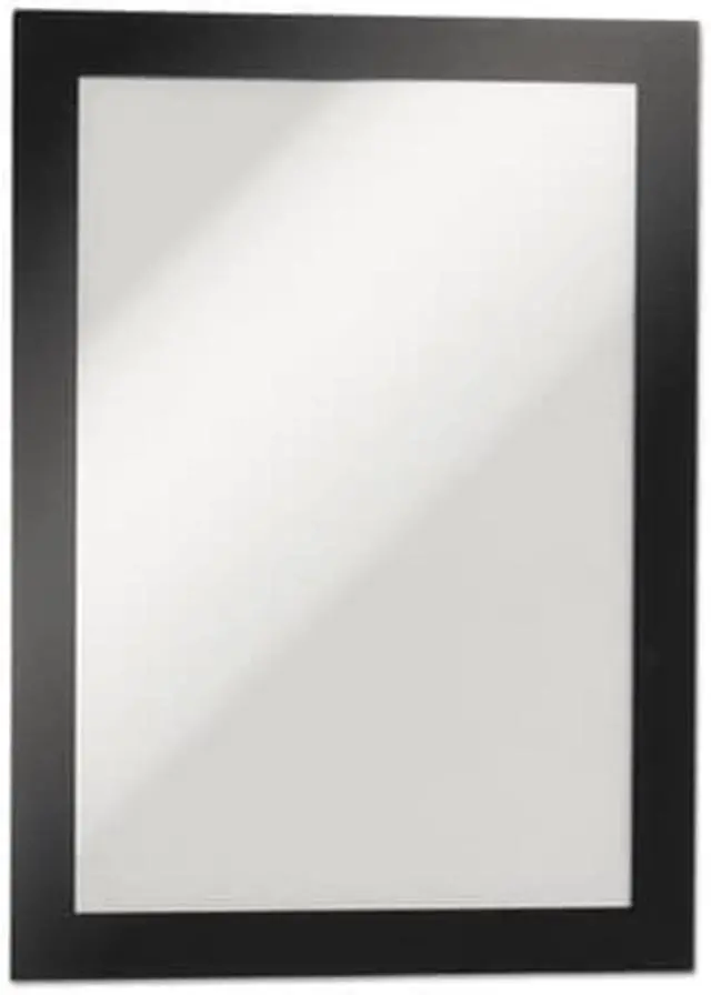 Alt view image 15 of 20 - Durable Duraframe Sign Holder, 5 1/2 X 8 1/2, Black Frame, 2/Pack 491301