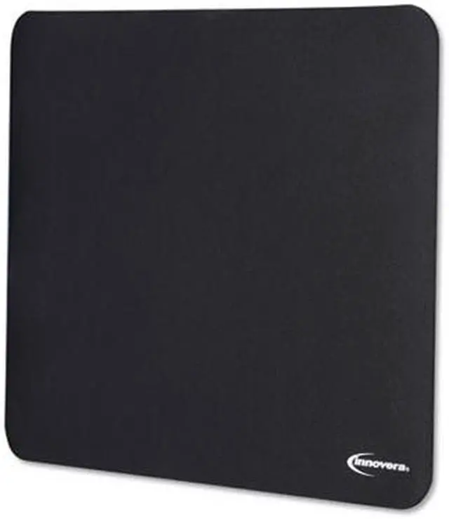Alt view image 8 of 10 - Innovera IVR52448 Black Rubber Mouse Pad