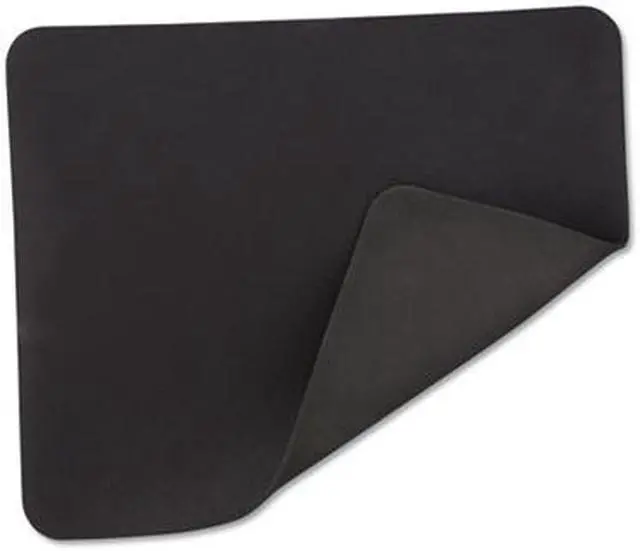 Alt view image 9 of 10 - Innovera IVR52448 Black Rubber Mouse Pad