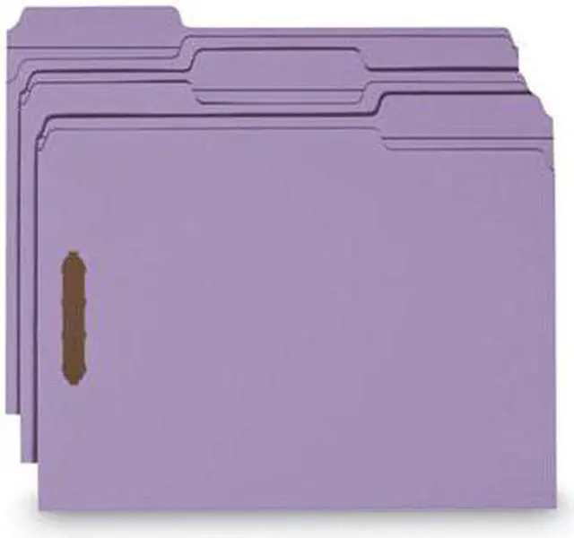 Alt view image 8 of 11 - Smead Folder,Ltr,Fastnr,1/3c,Lv 12440