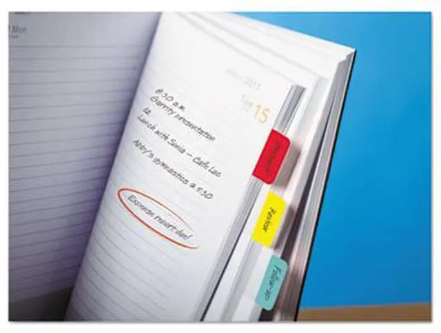 Alt view image 7 of 18 - Post-It Tabs Tab,Durable,66/Pk,Ast 686RYB