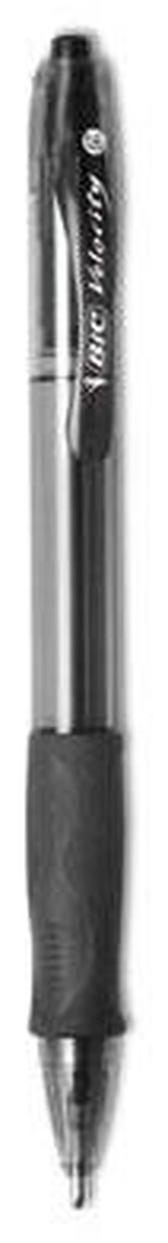 Alt view image 13 of 20 - BIC Velocity Retractable Ball Pen Black Ink 1.6 mm 36/Pack VLGB361BK