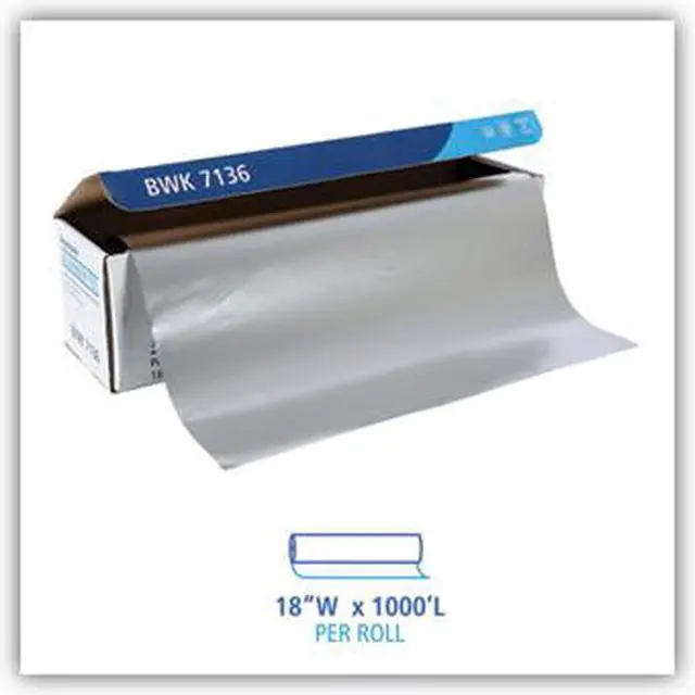 Alt view image 10 of 14 - Heavy-Duty Aluminum Foil Roll, 18" x 1,000 ft 7136
