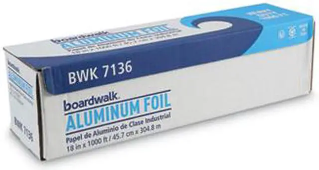 Alt view image 8 of 14 - Heavy-Duty Aluminum Foil Roll, 18" x 1,000 ft 7136