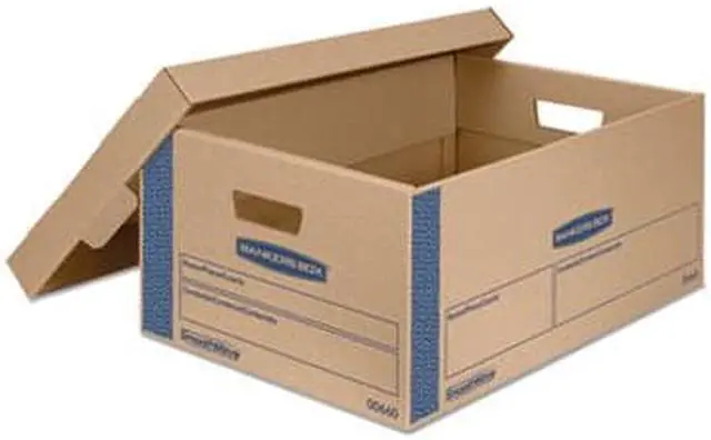 Alt view image 6 of 12 - Bankers Box SmoothMove Prime Large Moving Boxes Lift Lid 24l x 15w x 10h Kraft
