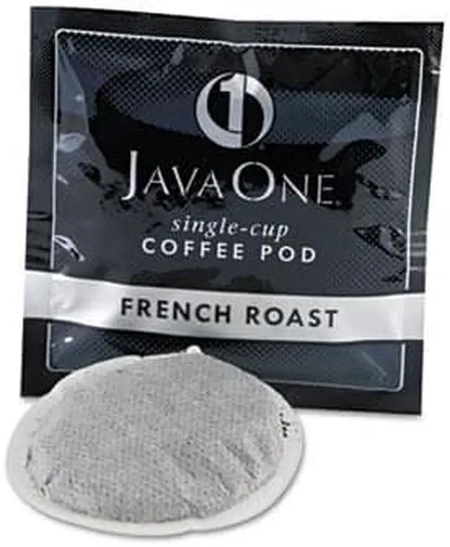 Alt view image 7 of 8 - Java One Single Cup French Roast Ground Coffee Regular .3 oz. 14 Pods JTC30806