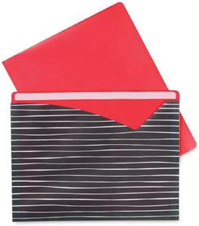 Alt view image 13 of 20 - C-Line Write-On Fashion Poly File Jackets Letter Polypropylene Assorted 6/PK