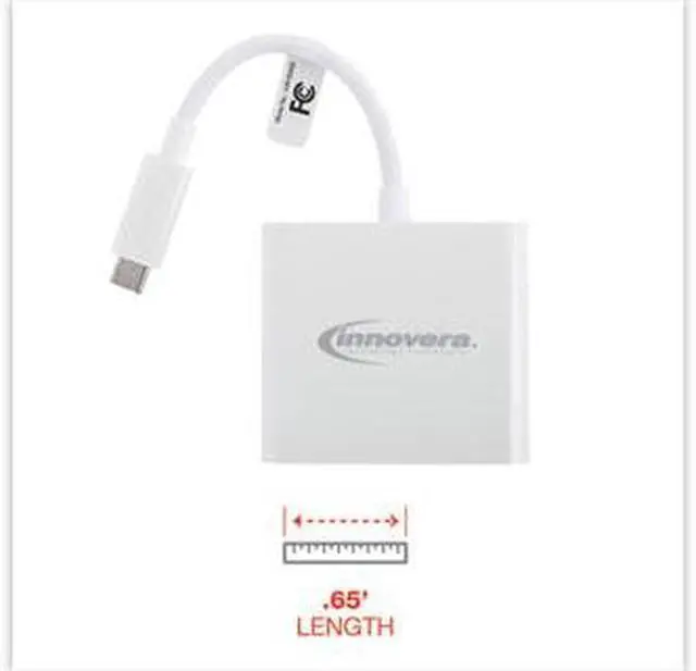 Alt view image 8 of 16 - Innovera Usb Type-C Hdmi Multiport Adapter, Hdmi; Usb-C; Usb 3.0 50000