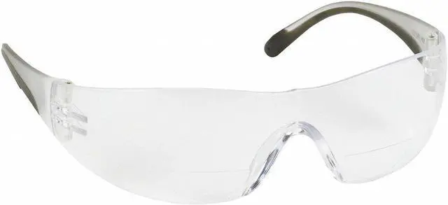 Main image of BOUTON OPTICAL 250-27-0022 Bifocal Safety Reading Glasses, Wraparound,