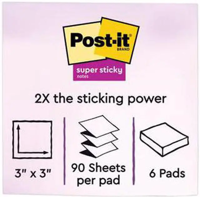 Alt view image 9 of 20 - Post-it Pop-up 3 x 3 Note Refill Marrakesh 90-Sheet 6/Pack R3306SSAN