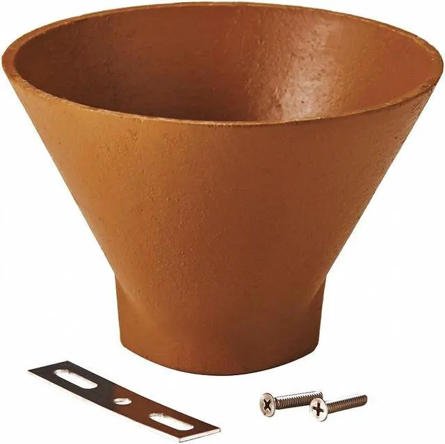 Alt view image 2 of 2 - JAY R. SMITH MANUFACTURING 3581 Sanitary Drain,6x4-1/4 in.,Cast Iron