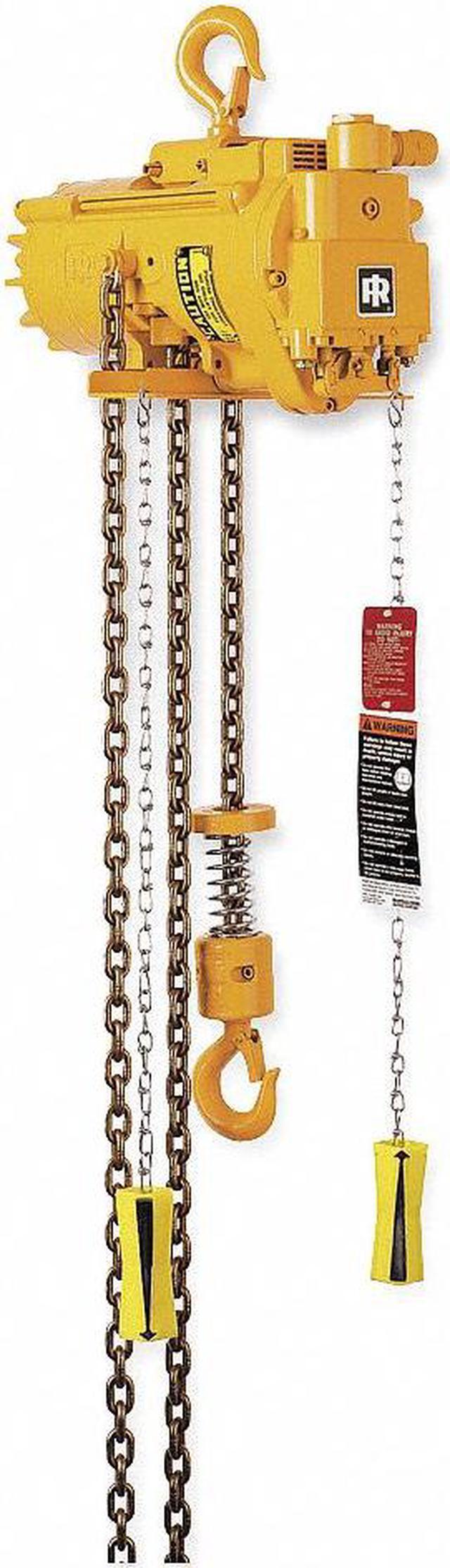 Alt view image 2 of 2 - INGERSOLL-RAND ML500K-2C10-C6 Air Chain Hoist,1100 lb. Cap.,10 ft. Lft
