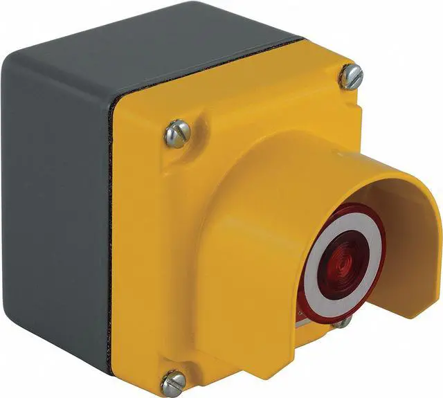 Main image of SCHNEIDER ELECTRIC 9001KYG1Y1 Push Buttn Cntrol Station,1NC,Mshrm Head