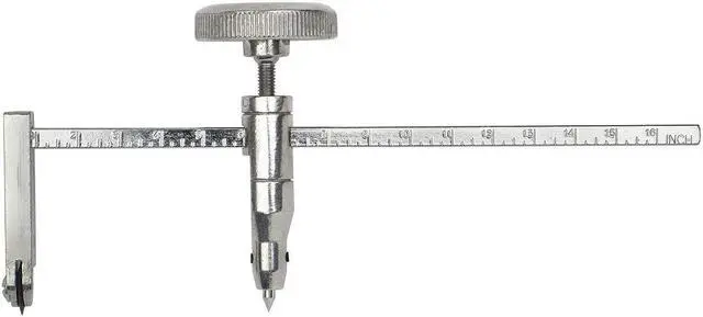 Alt view image 2 of 3 - KRAFT TOOL DW241 Circle Cutter,Drywall,Plated Steel