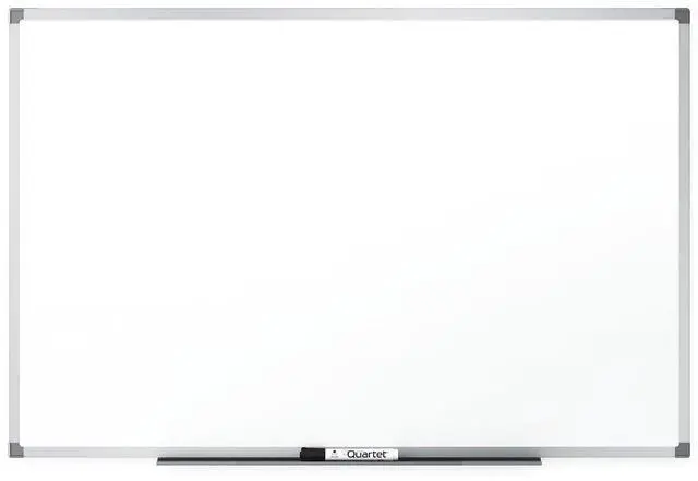 Alt view image 5 of 6 - Quartet Gloss-Finish Porcelain Dry Erase Board, Wall Mounted, 48"H x 96"W, White