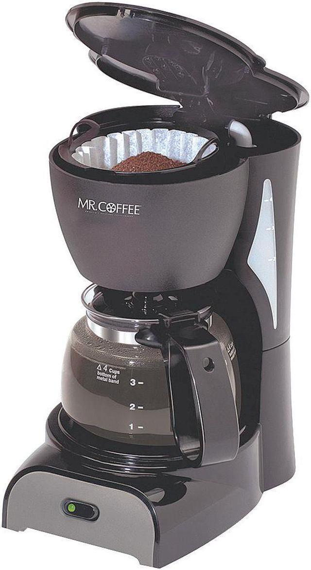 Alt view image 9 of 13 - MR.COFFEE DR5-NP 4-Cup Drip Coffeemaker - Black