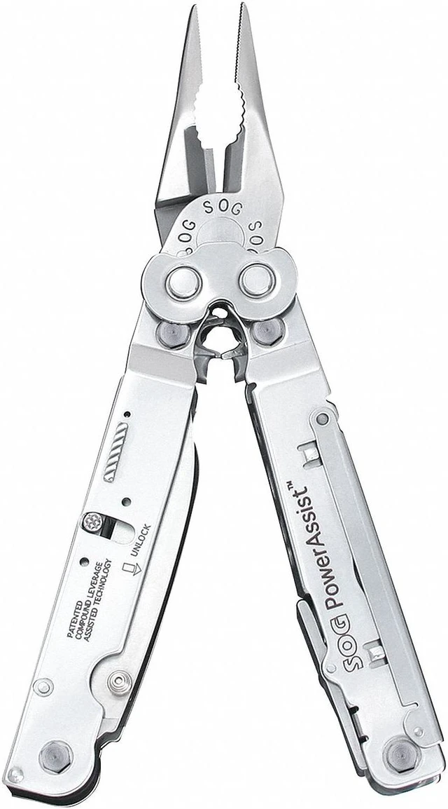 Alt view image 14 of 15 - Sog Multi-Tool,Black,16 Tools HAWA S66N-CP