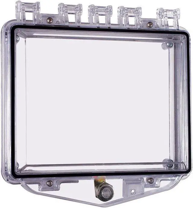 Alt view image 2 of 2 - SAFETY TECHNOLOGY INTERNATIONAL STI-7510E Enclosure, Open, Clear, Flush, Key