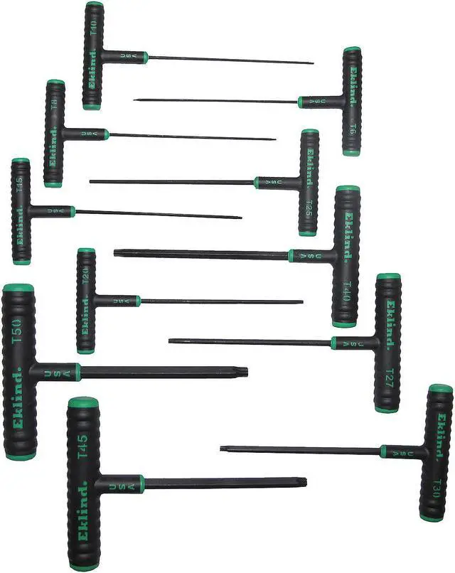 Alt view image 3 of 4 - Torx Key Set, T6 - T50, T-Handle, Short