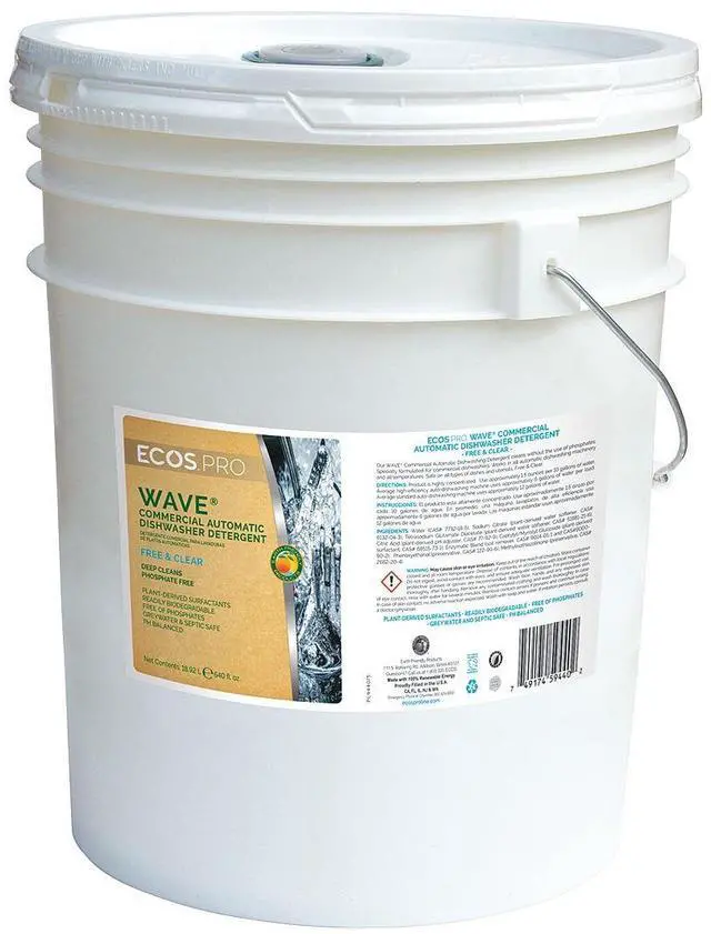 Alt view image 2 of 2 - ECOS PRO PL9440/05 Automatic Dishwashing Liquid,5 gal