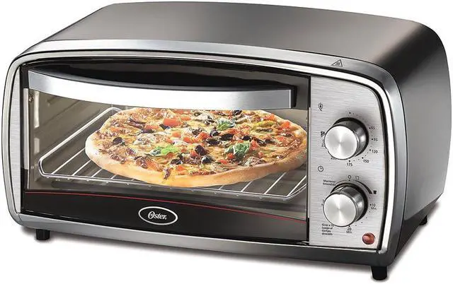 Alt view image 9 of 15 - Oster TSSTTVVGS1 4-Slice Toaster Oven, Stainless Steel