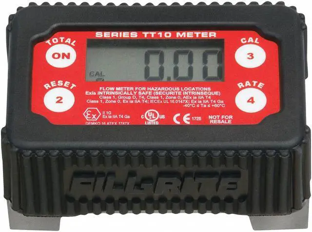 Main image of Fill-Rite Flowmeter,For 1" Pipe,BSPT,2 to 35 gpm HAWA TT10AB