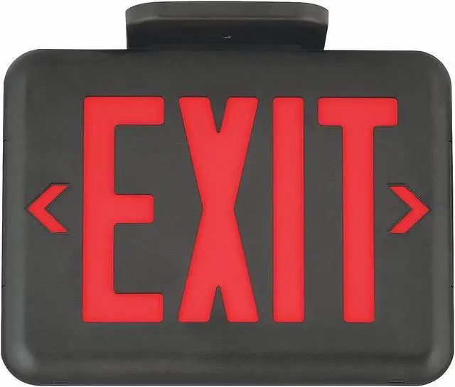 Alt view image 2 of 2 - HUBBELL LIGHTING - DUAL-LITE EVEURB HUBBELL LIGHTING DUALLITE Exit Sign