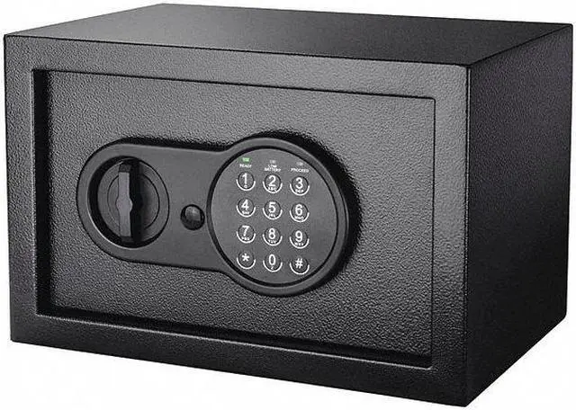 Alt view image 6 of 13 - BARSKA AX12616 Security Safe,Black,8 lb.