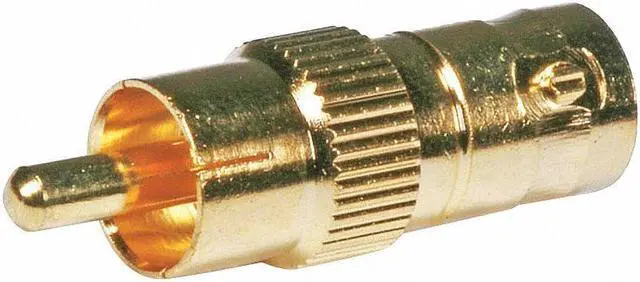 Alt view image 3 of 7 - Monoprice BNC Female to RCA Male Adapter - Gold Plated | Transfer 75ohm Signals