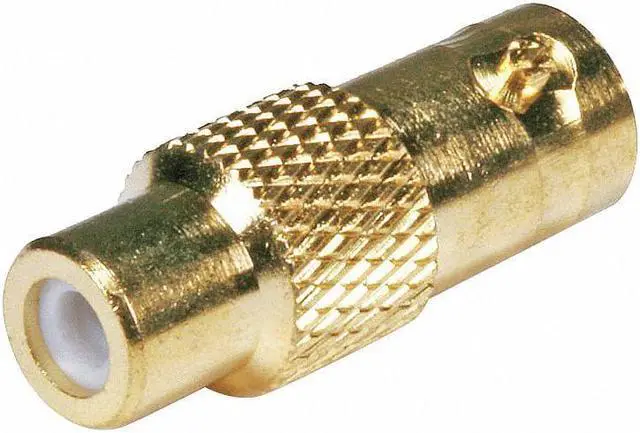 Alt view image 3 of 4 - Monoprice BNC Female to RCA Female Adapter - Gold Plated |Transfer 75ohm Signals