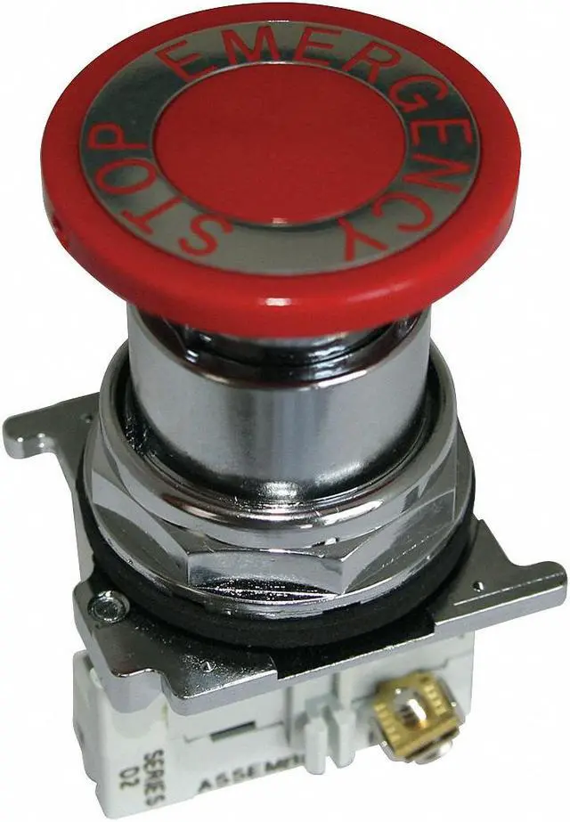 Alt view image 2 of 2 - EATON 10250T5B63-1X Cutler-Hammer Emergency Stop Push Button, Red, Contact