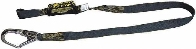 Main image of HONEYWELL MILLER 933KR-Z7/6FTBK Miller Arc Flash Rated Shock Absorbing Lanyard,