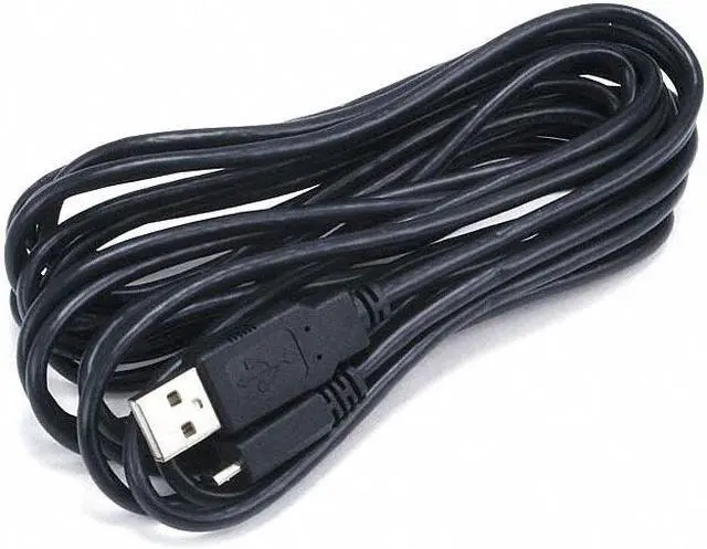 Alt view image 6 of 12 - Monoprice USB Cable - 15 Feet - Black | Micro USB / Micro-B 2.0 A Male to 5pin Male 28/28AWG compatible with Samsung Galaxy , Note , Android, LG , HTC One,Nexus, Tablets and More!