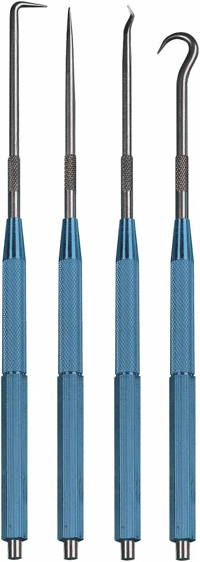 Alt view image 3 of 3 - MOODY TOOL 58-0226 Scriber/Pick Set,Magnetic Handle,4Pc
