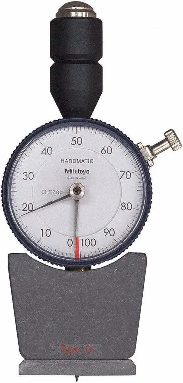 Alt view image 2 of 3 - MITUTOYO 811-337-10 Analog Durometer,Shore D,1.73 x 0.71 In